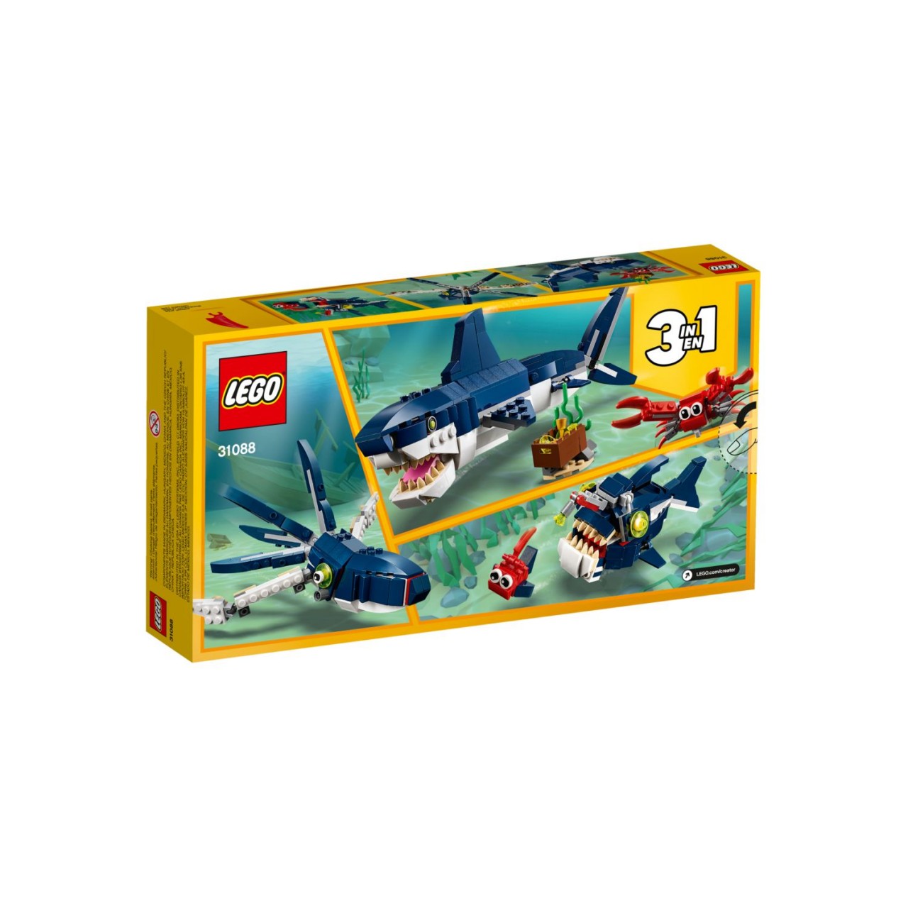 LEGO CREATOR 31088 Bewohner der Tiefsee