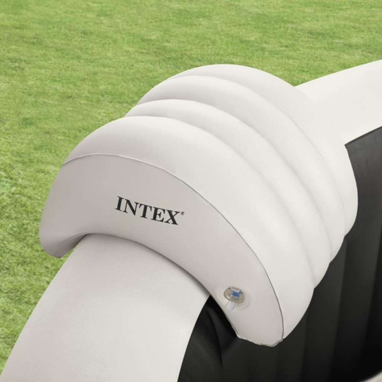 Intex WhirlpoolZubehör Aufblasbare Kopfstütze für Pure SPA, beige, 29 x 30 x 23 cm