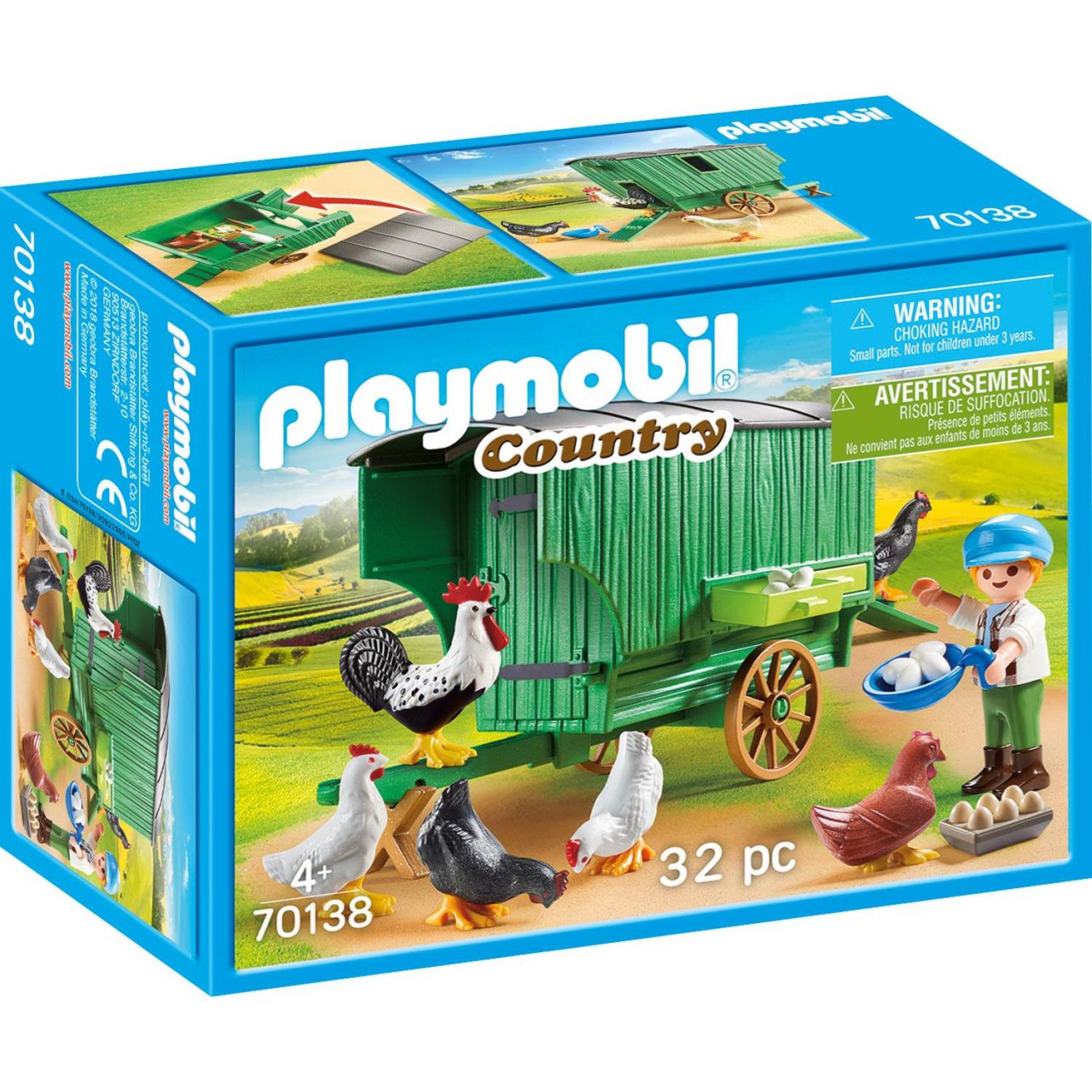 Playmobil 70138 Mobiles Hühnerhaus