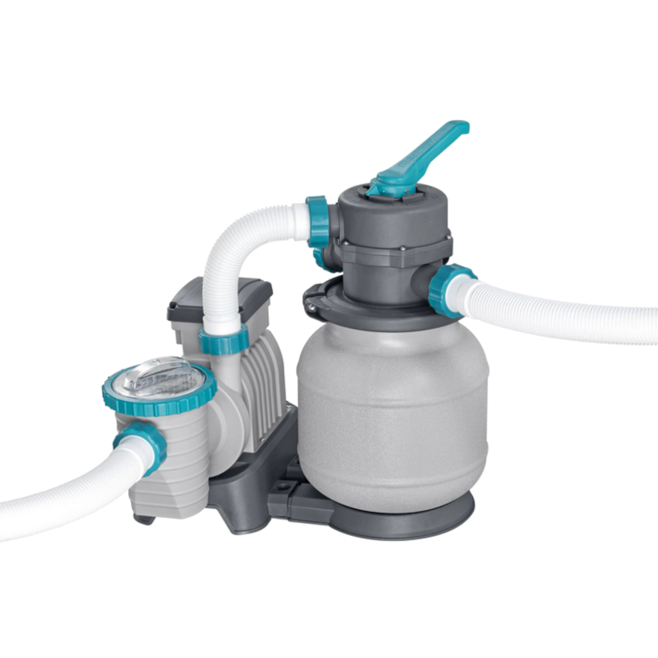 Bestway 561KG APX365 Frame Pool Komplett-Set 732x366x132cm,Winterfestes