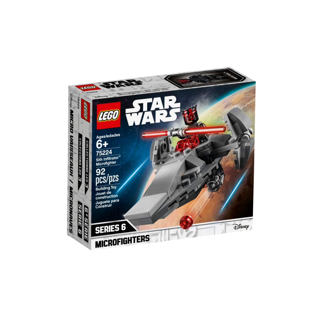 LEGO STAR WARS 75224 Sith Infiltrator Microfighter