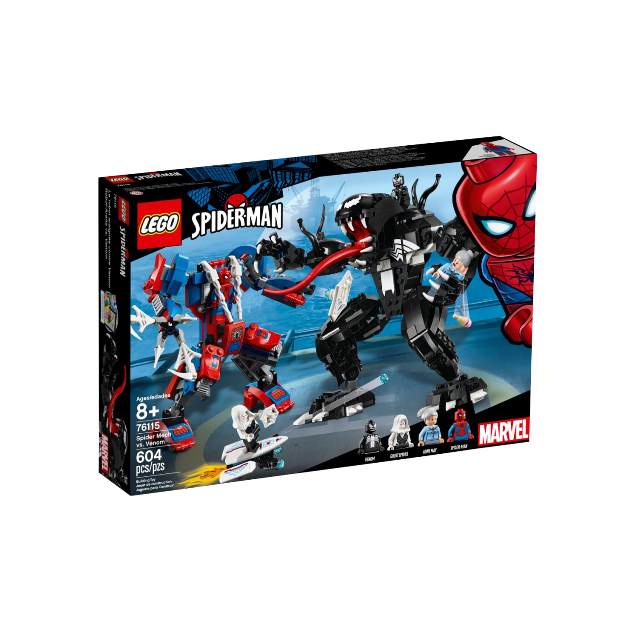 LEGO MARVEL SUPER HEROES 76115 Spider Mech vs. Venom
