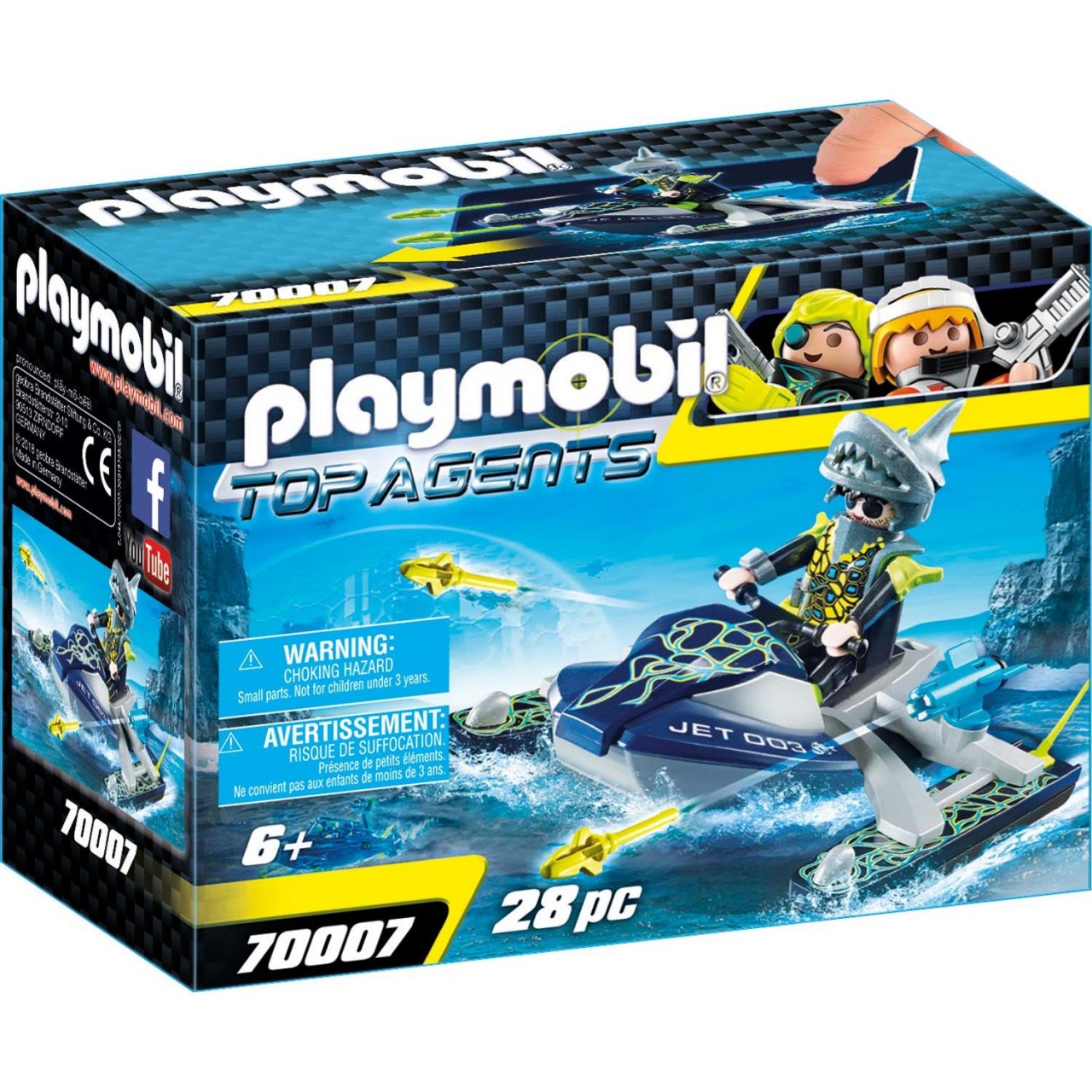 Playmobil 70007 TEAM S.H.A.R.K. Rocket Rafter