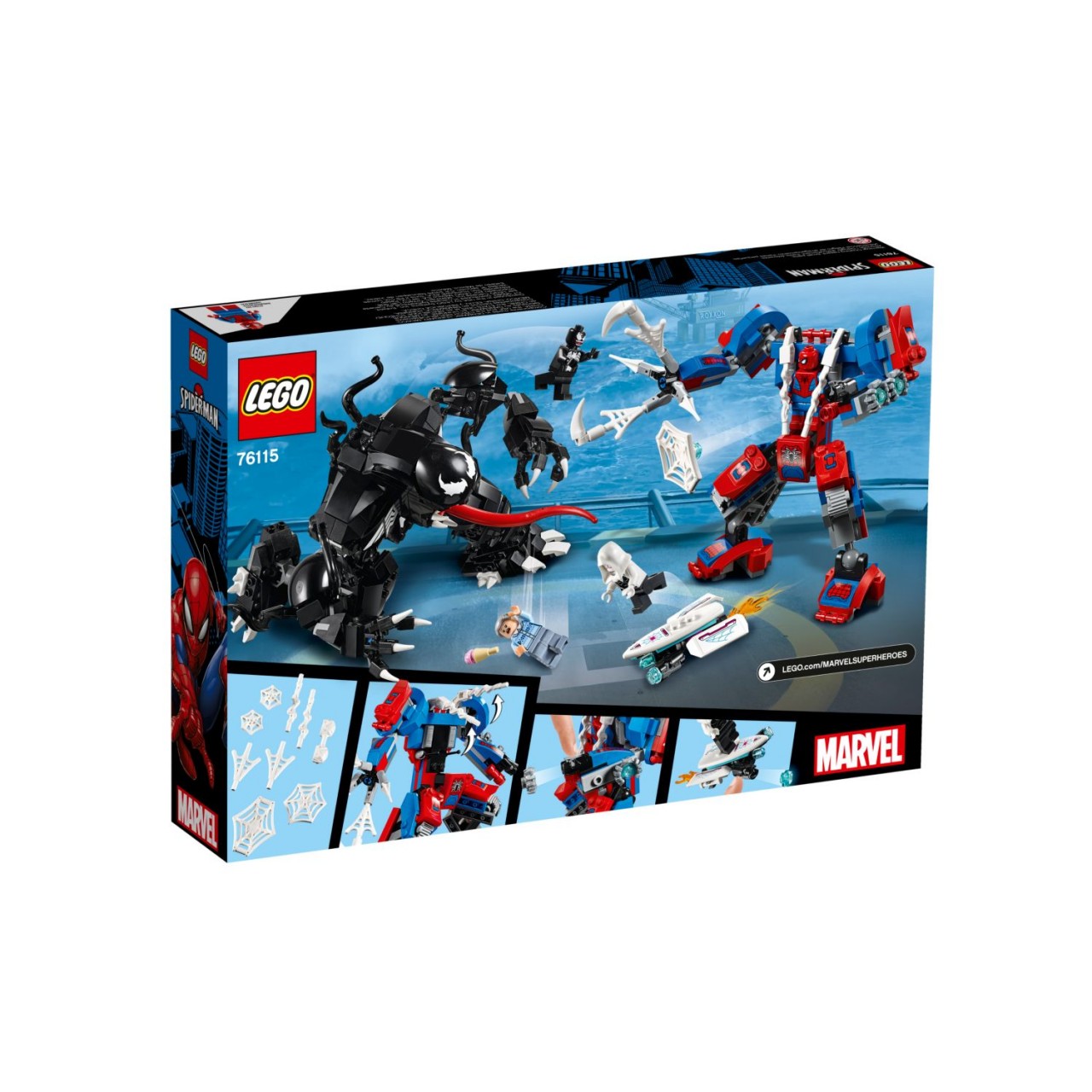LEGO MARVEL SUPER HEROES 76115 Spider Mech vs. Venom