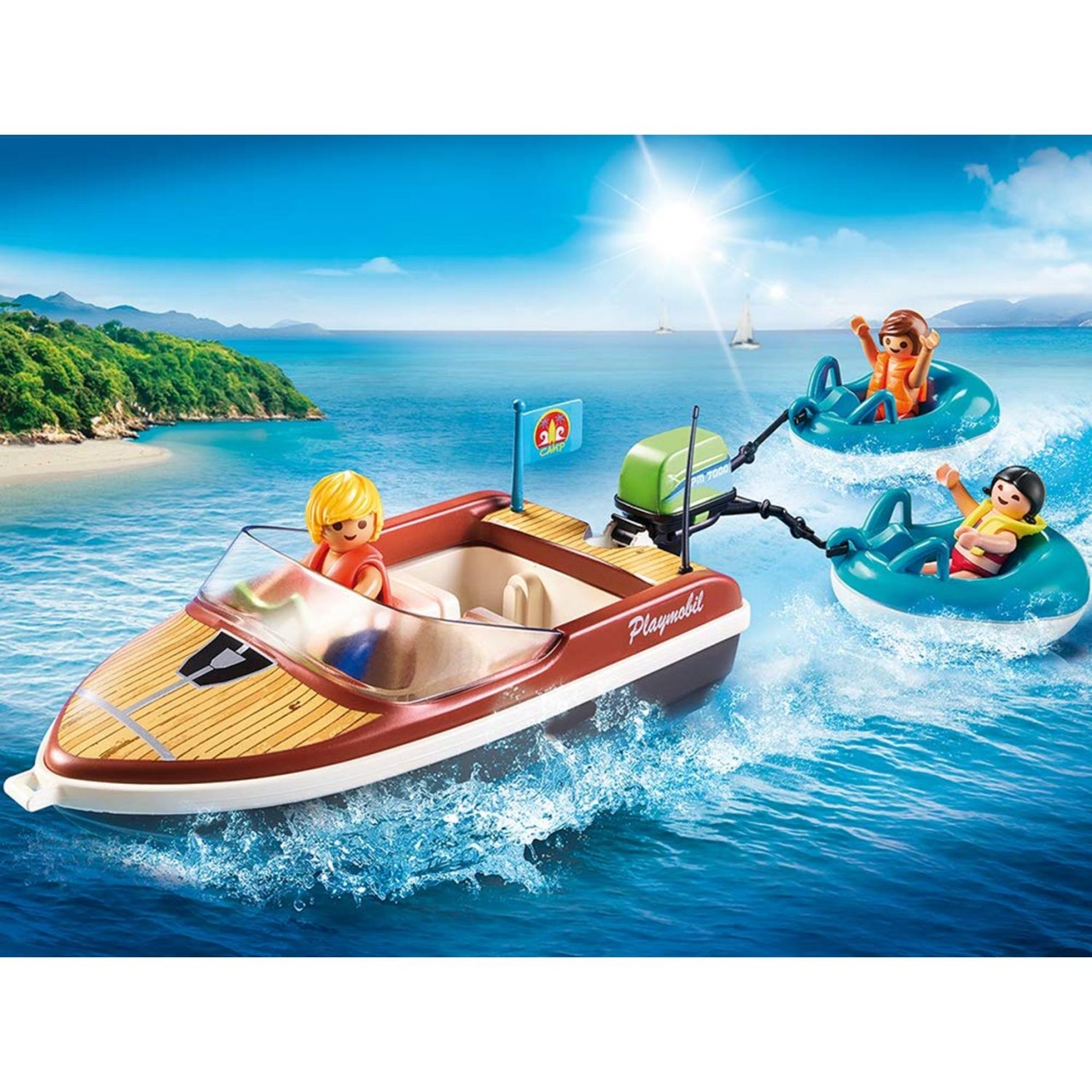 Playmobil 70091 Sportboot mit Fun-Reifen