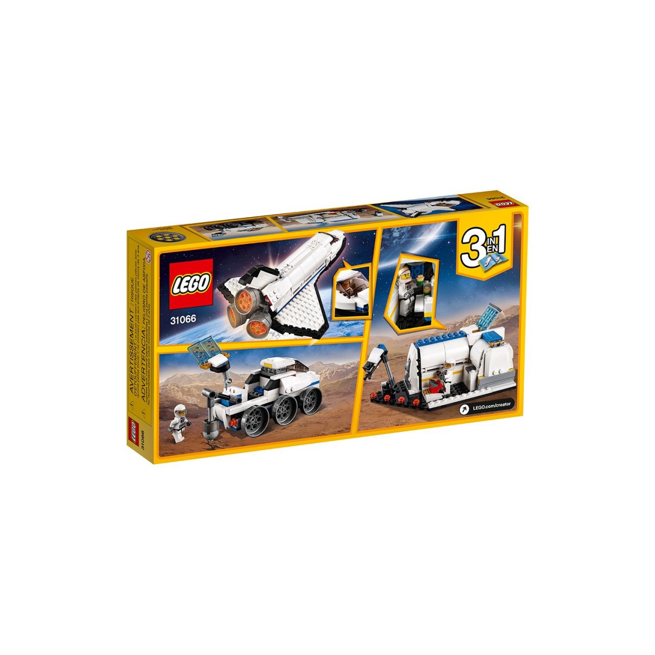 LEGO CREATOR 31066 Forschungs-Spaceshuttle