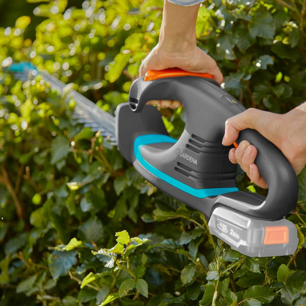 Gardena 14733-55 Akku-Heckenschere EasyCut 40/18V P4A Solo ohne Akku/Ladegerät