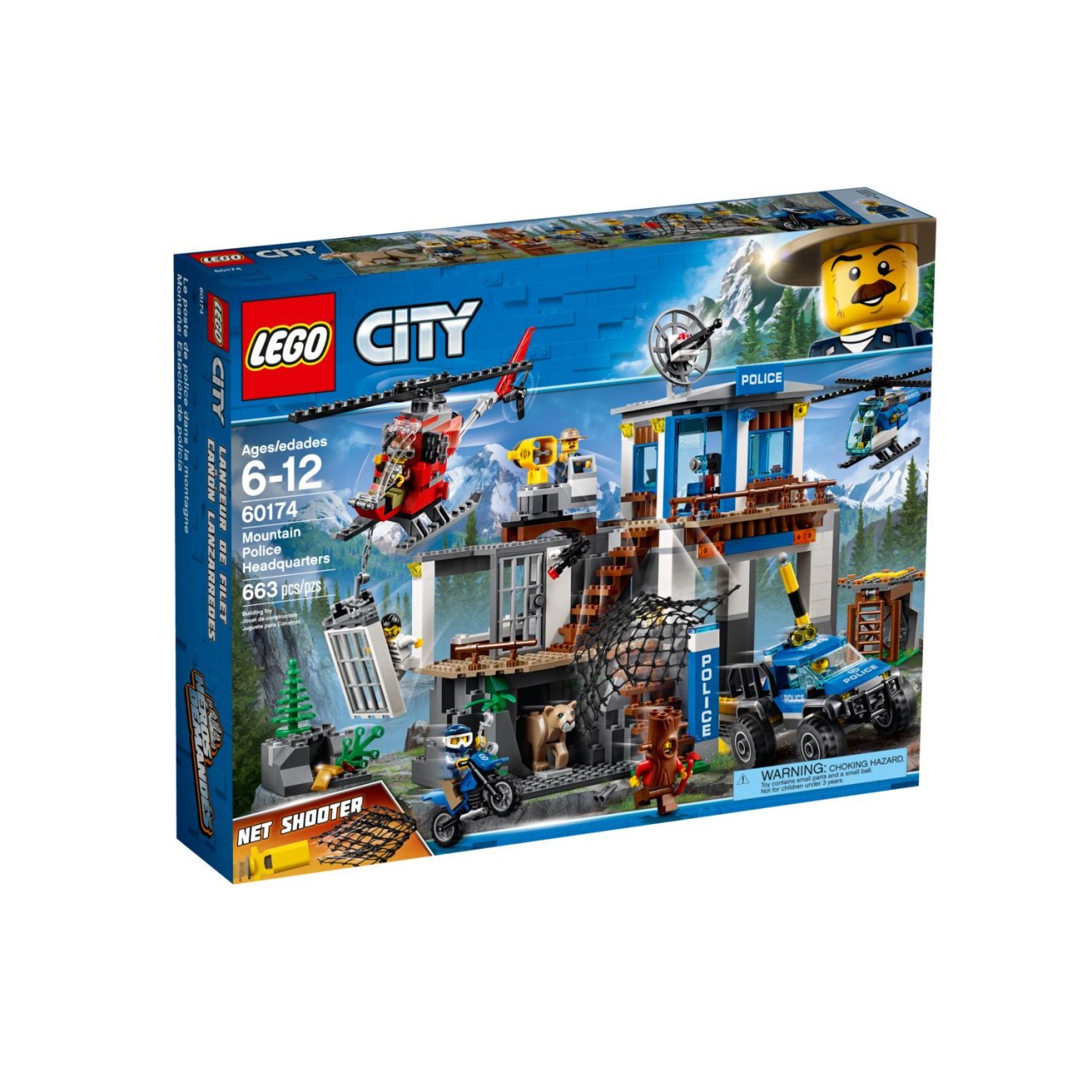 LEGO CITY 60174 Bergpolizei Hauptquartier