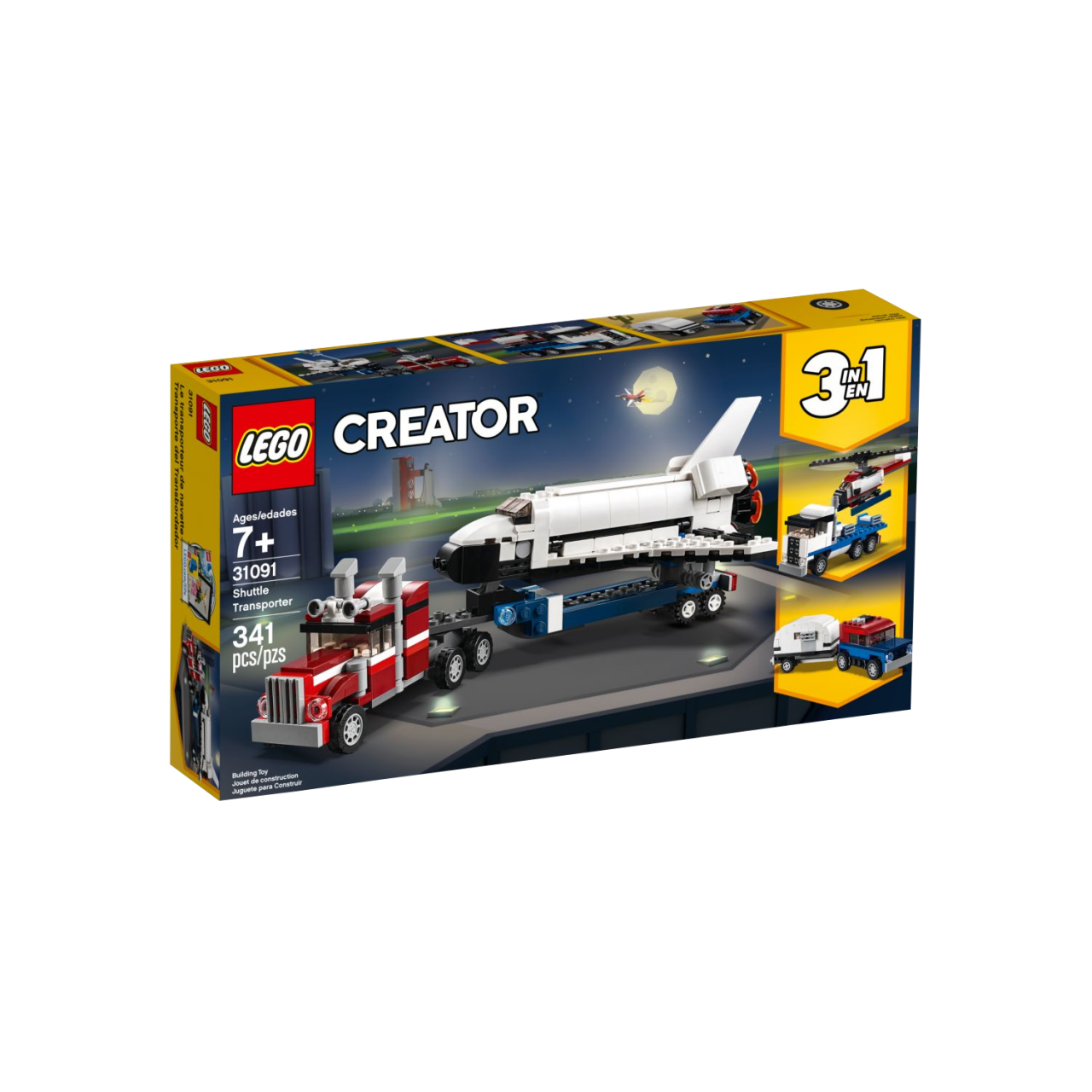 LEGO CREATOR 31091 Transporter für Space Shuttle