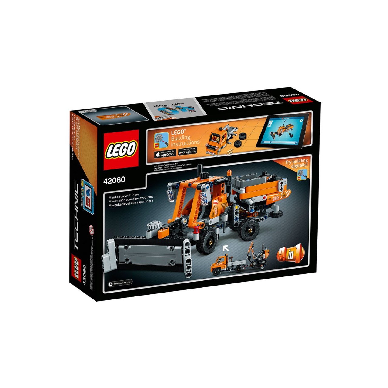 LEGO TECHNIC 42060 Straßenbau-Fahrzeuge