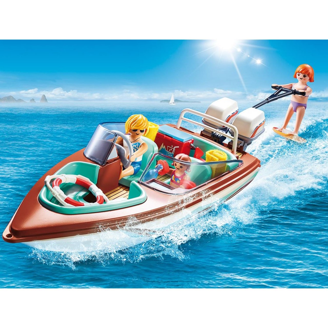 Playmobil 9428 Motorboot mit Unterwassermotor
