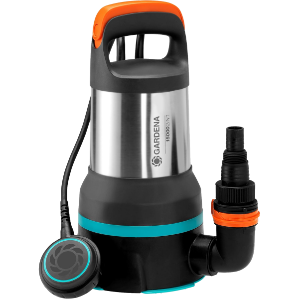 Gardena 9048-20 Klar-/Schmutzwasser-Tauchpumpe 15000 l/h Entwässerungspumpe