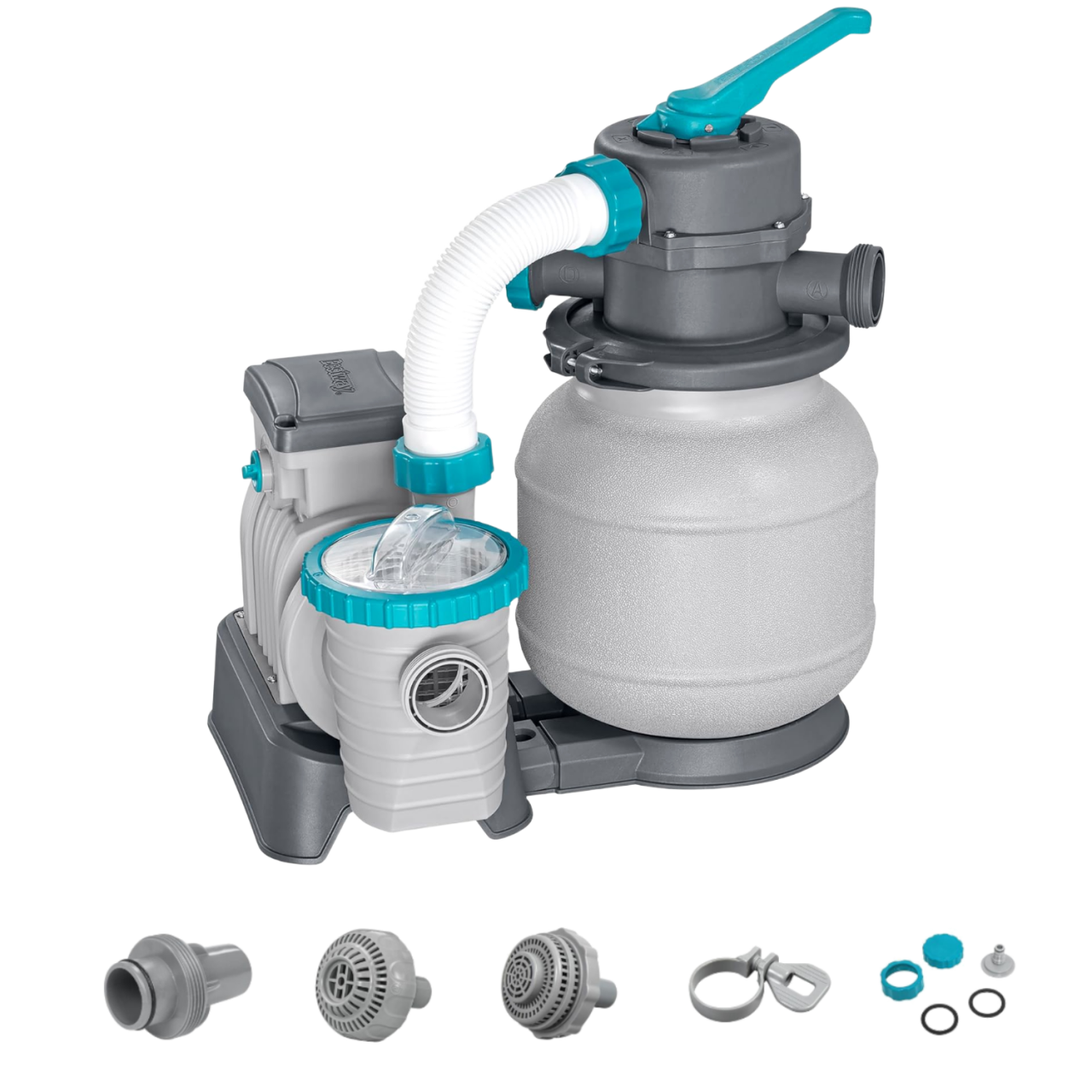 Bestway Flowclear Sandfilteranlage Sandfilterpumpe Schwimmbad 6.056 l/h 58497