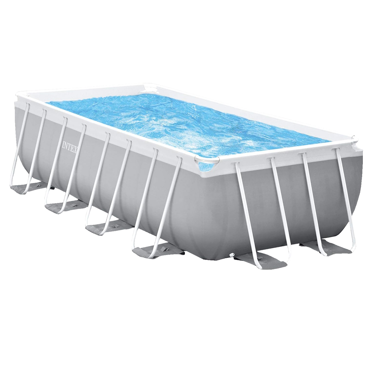 Intex 26790 Prisma Frame Oberirdischer Pool rechteckig 400x200x122 cm