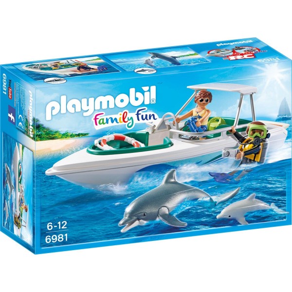 Playmobil 6981 Tauchausflug mit Sportboot