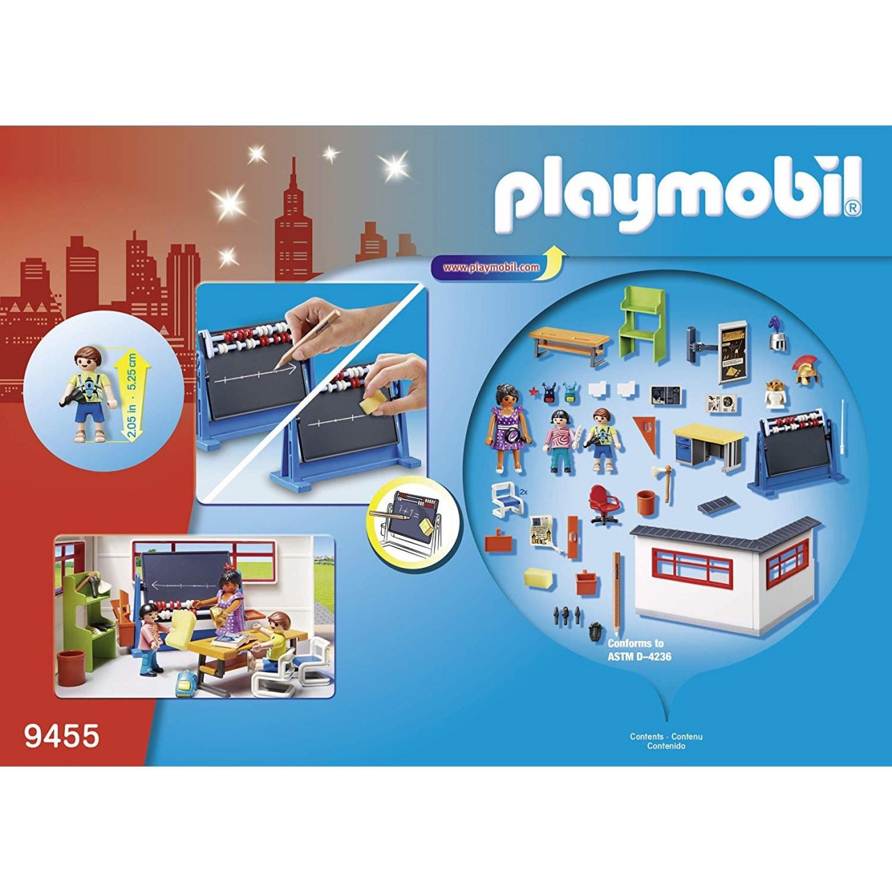 Playmobil 9455 Klassenzimmer Geschichtsunterricht