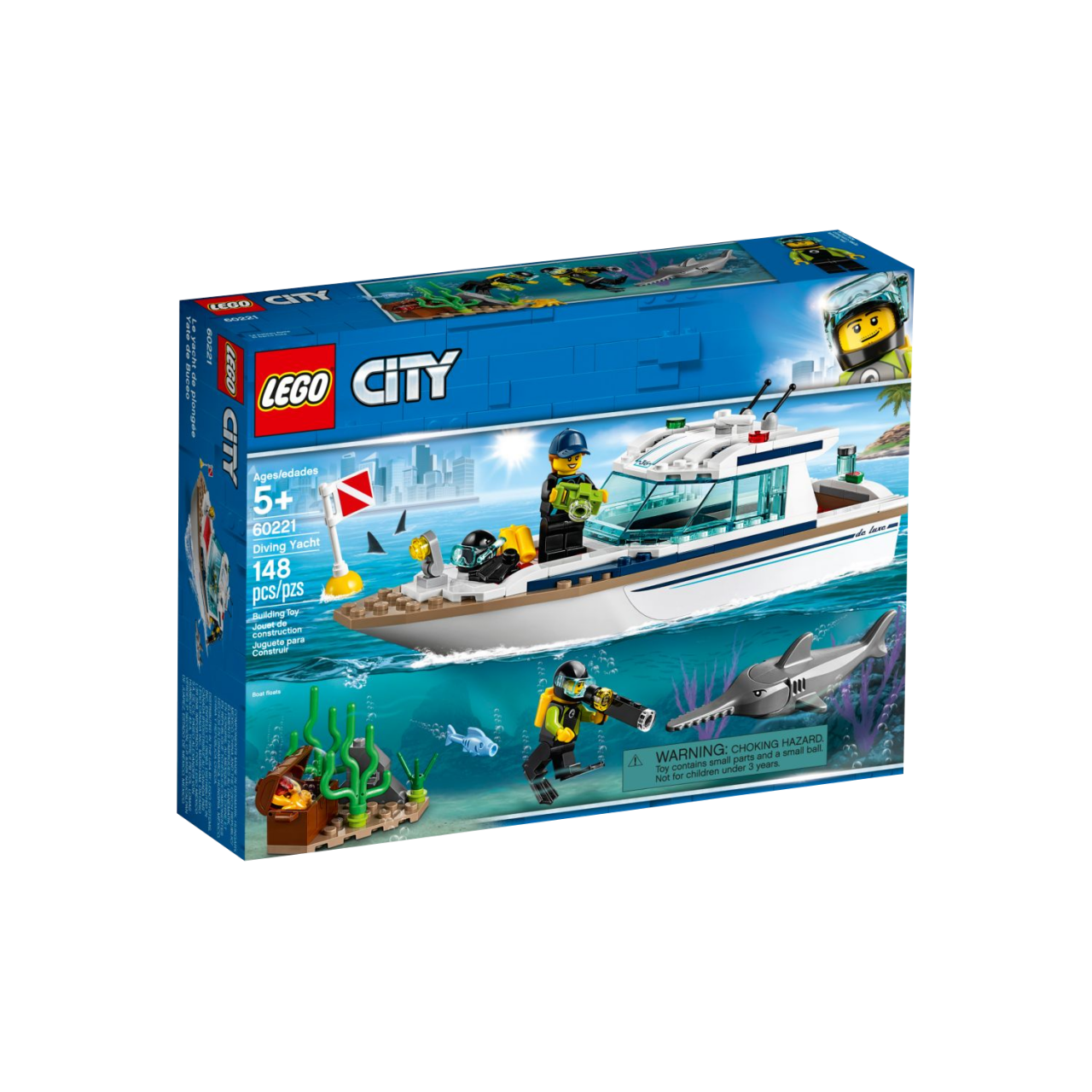 LEGO CITY 60221 Tauchyacht