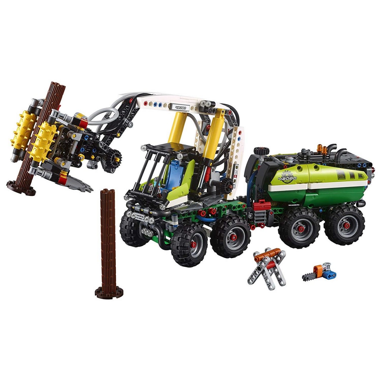 LEGO TECHNIC 42080 Harvester-Forstmaschine