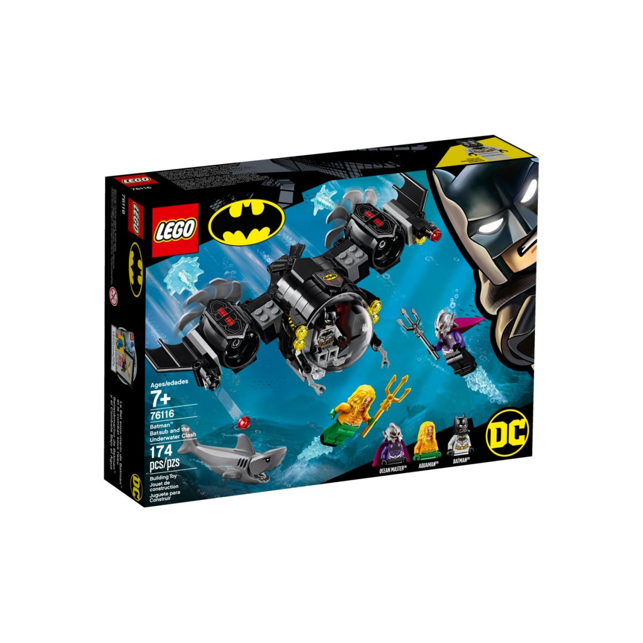 LEGO DC COMICS SUPER HEROES 76116 Batman im Bat-U-Boot