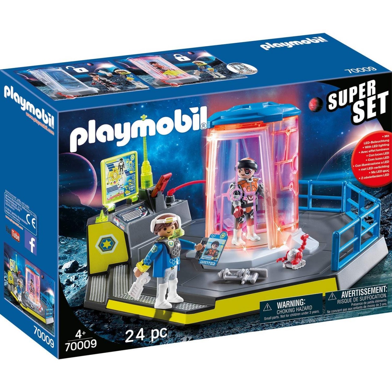 Playmobil 70009 SuperSet Galaxy Police Gefängnis