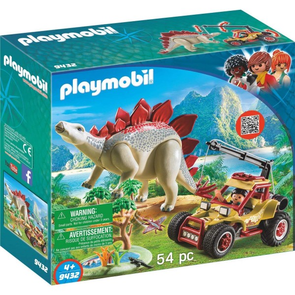 Playmobil 9432 Forschermobil mit Stegosaurus