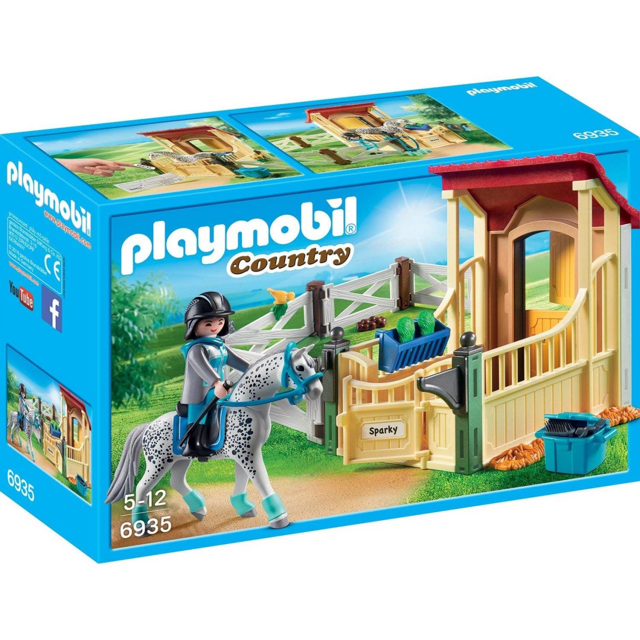 Playmobil 6935 Pferdebox Appaloosa
