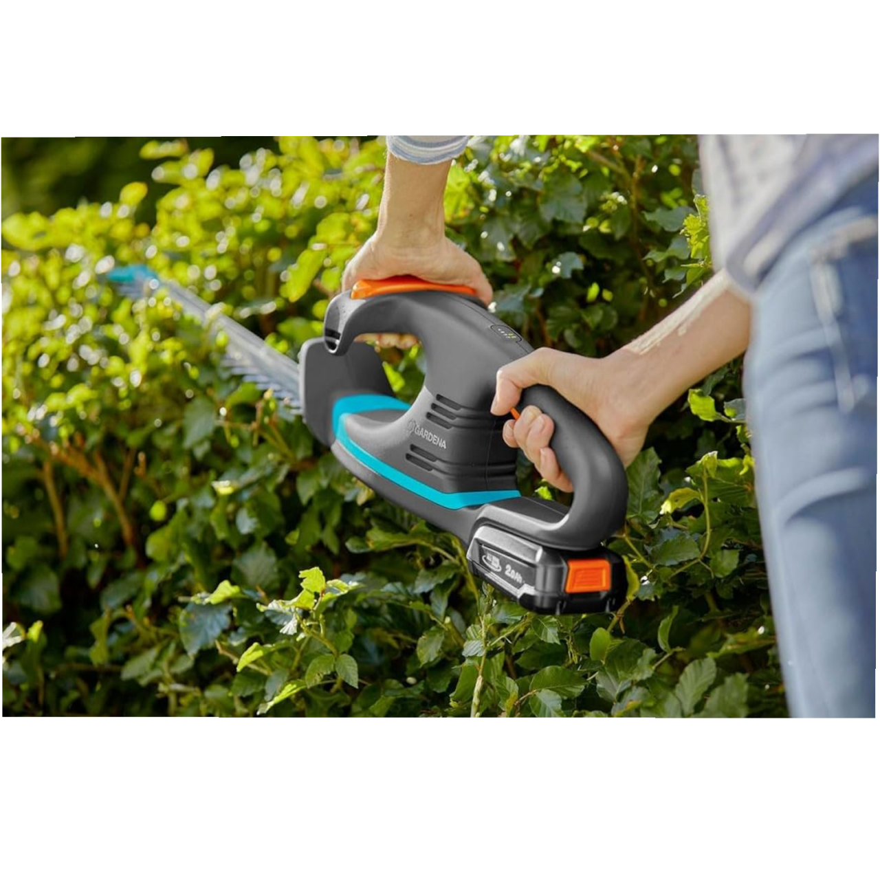 Gardena 14733-20 Akku Heckenschere EasyCut 40/18V P4A Ready-to-Use Set
