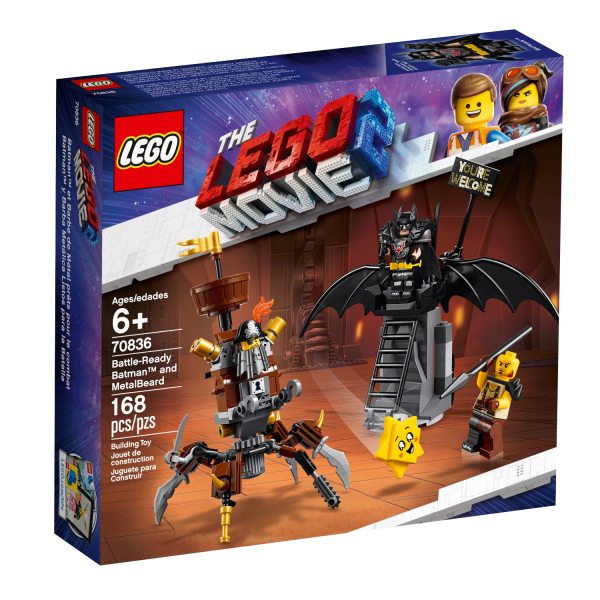 THE LEGO MOVIE 2 70836 Einsatzbereiter Batman und EisenBart