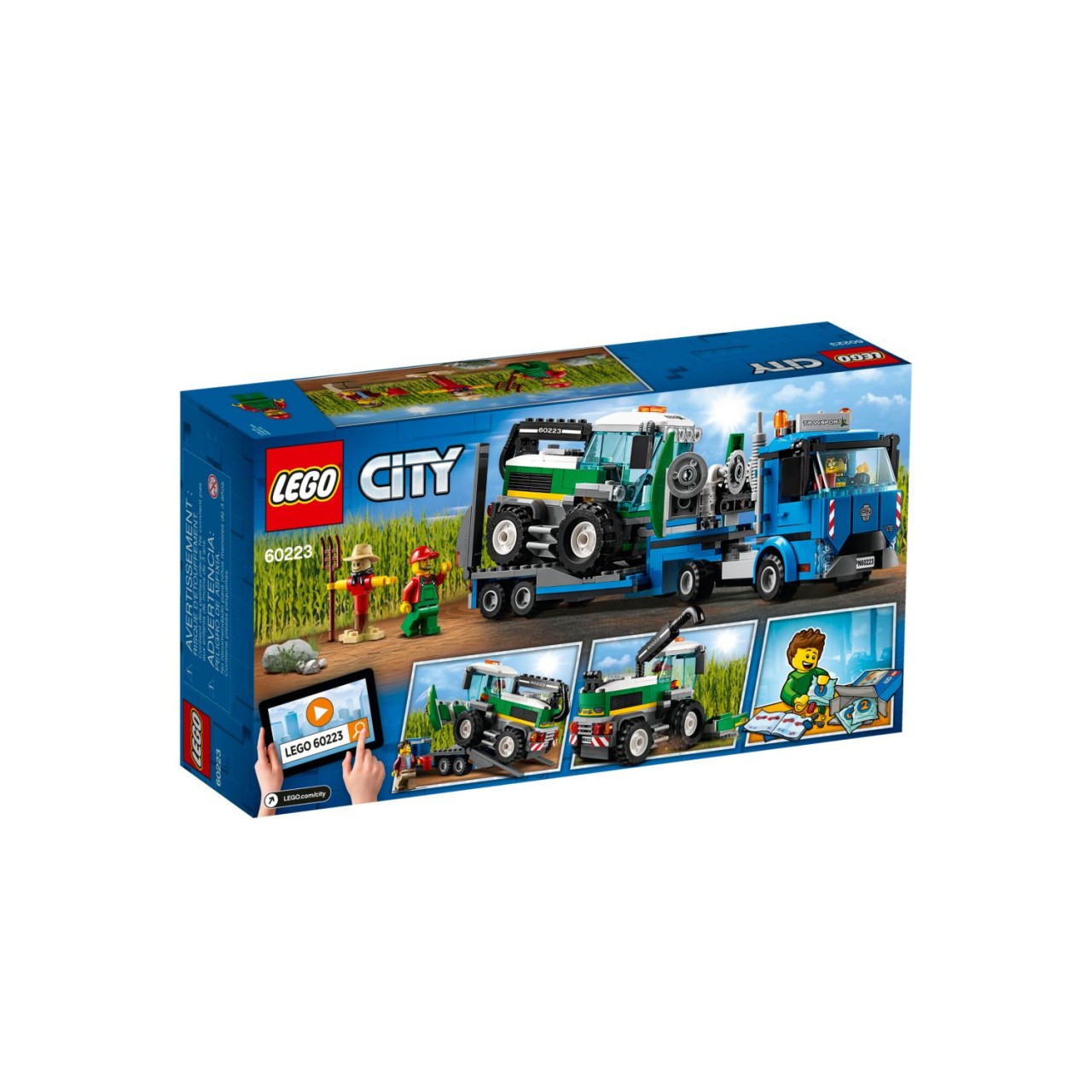 LEGO CITY 60223 Transporter für Mähdrescher