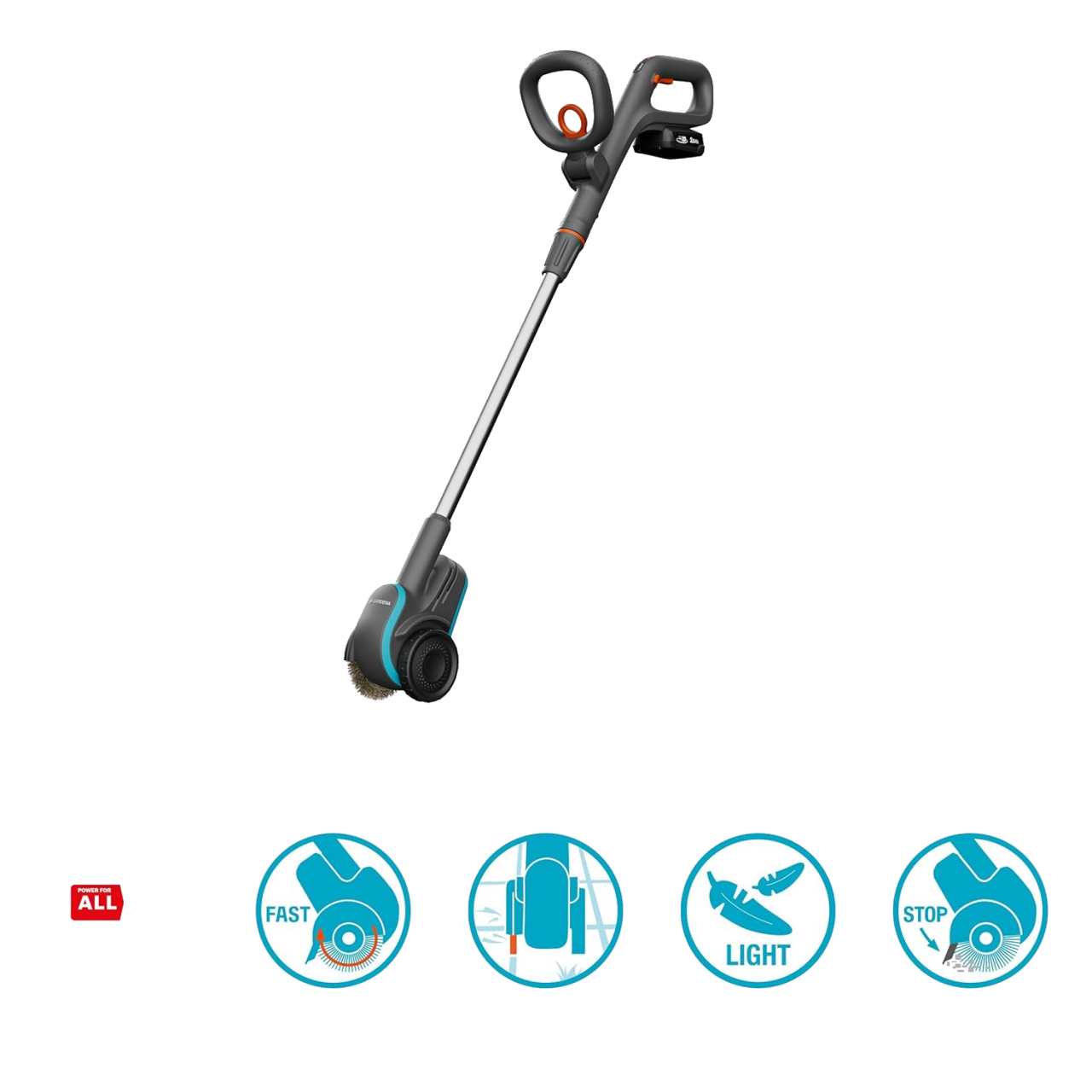 Gardena 14820-20 Akku-Fugenbürste EasyWeed 1800 ,18V P4A