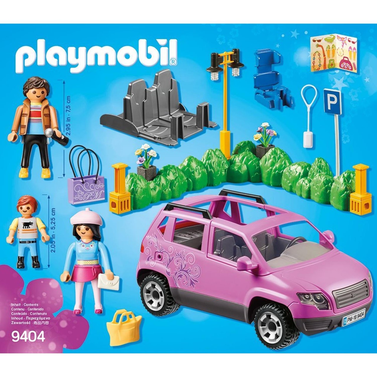Playmobil 9404 Familien-Pkw mit Parkbucht