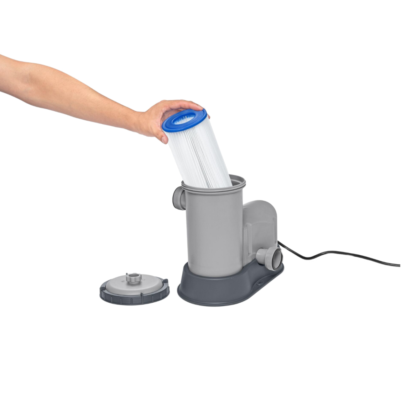 Bestway 58389 Filterpumpe Flowclear Poolreinigung + Filter Pumpleistung 5.678L/h