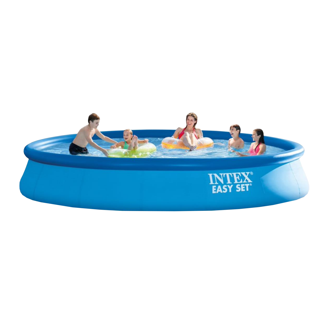 Intex 28158 Easy Set Swimming Pool Ø457x84cm Aufstellpool Filterpumpe Rundpool