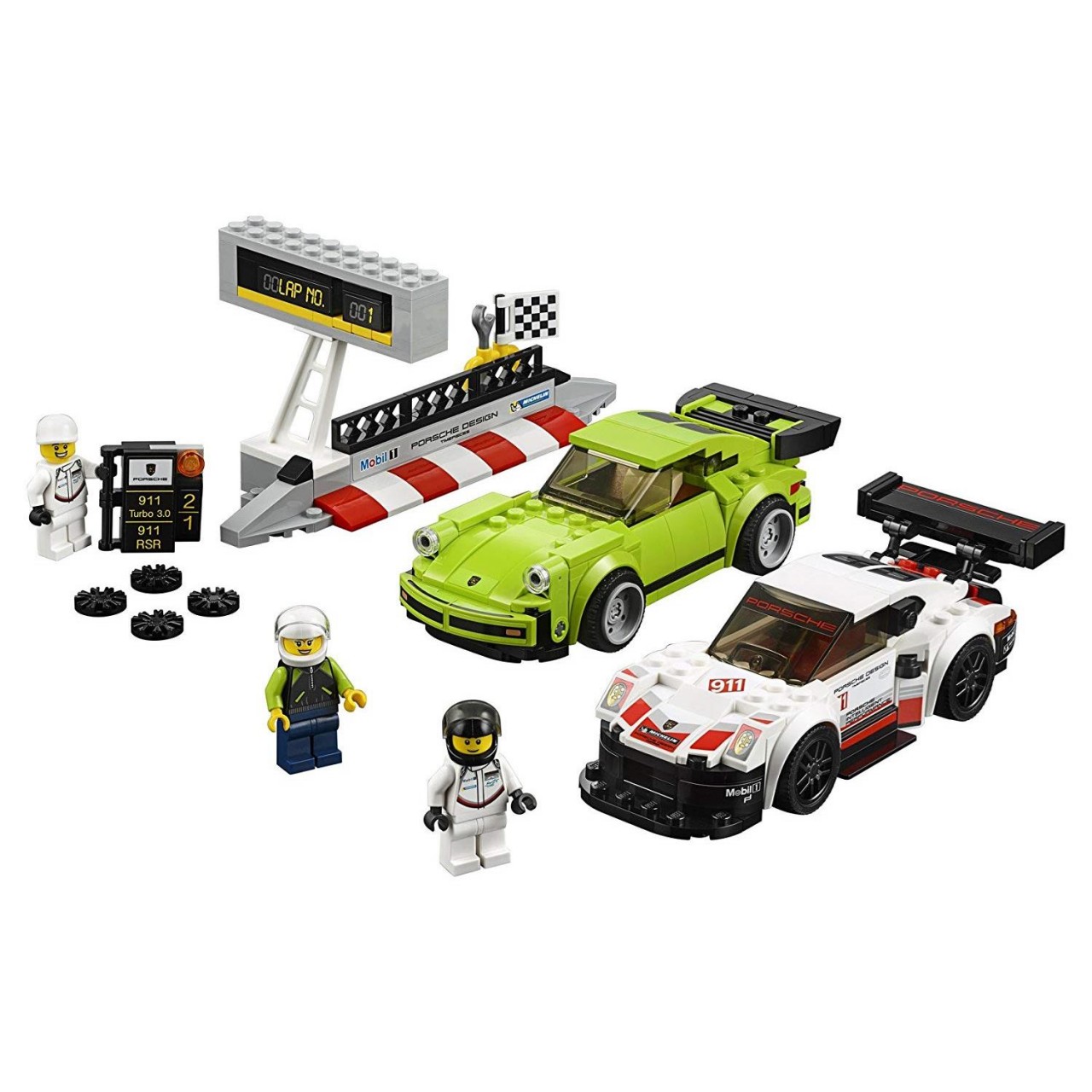 LEGO SPEED CHAMPIONS 75888 Porsche 911 RSR und 911 Turbo 3.0
