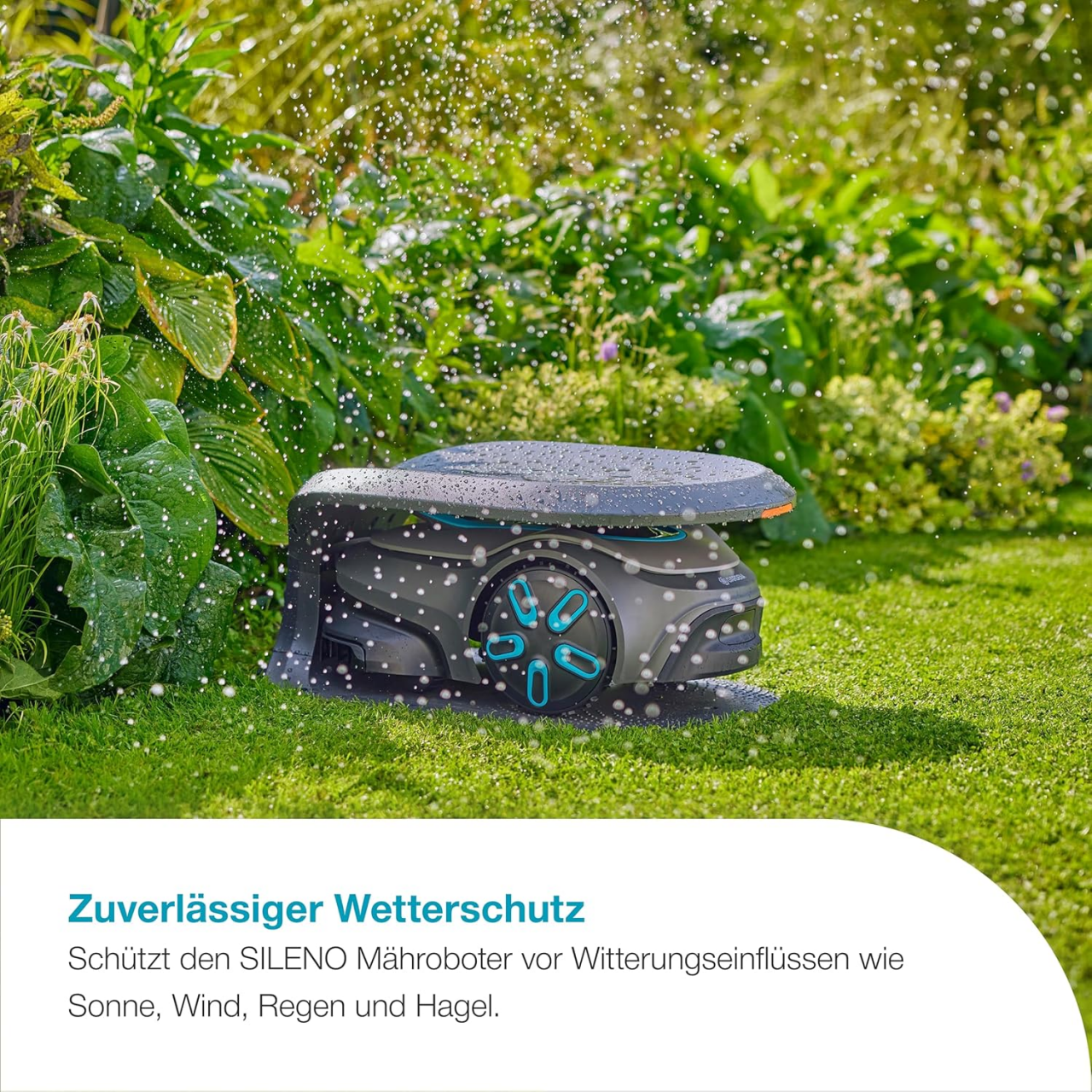Gardena 15025-20 Garage für Mähroboter smart SILENO pro / max / sense / free