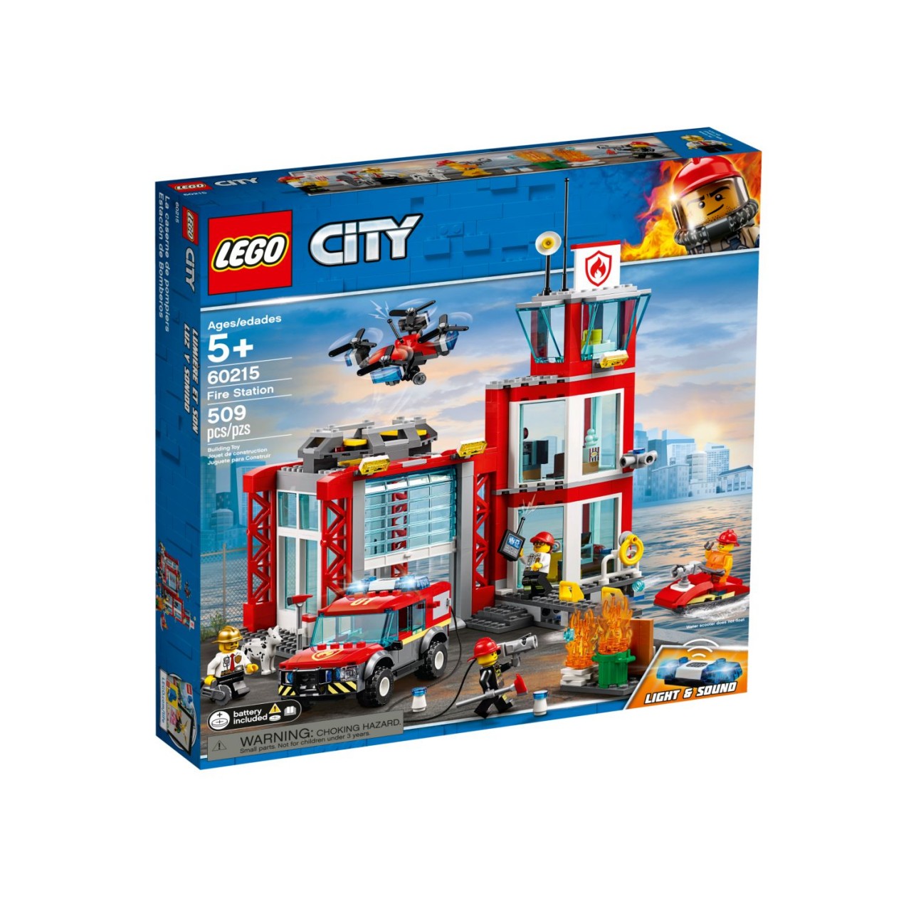 LEGO CITY 60215 Feuerwehr-Station