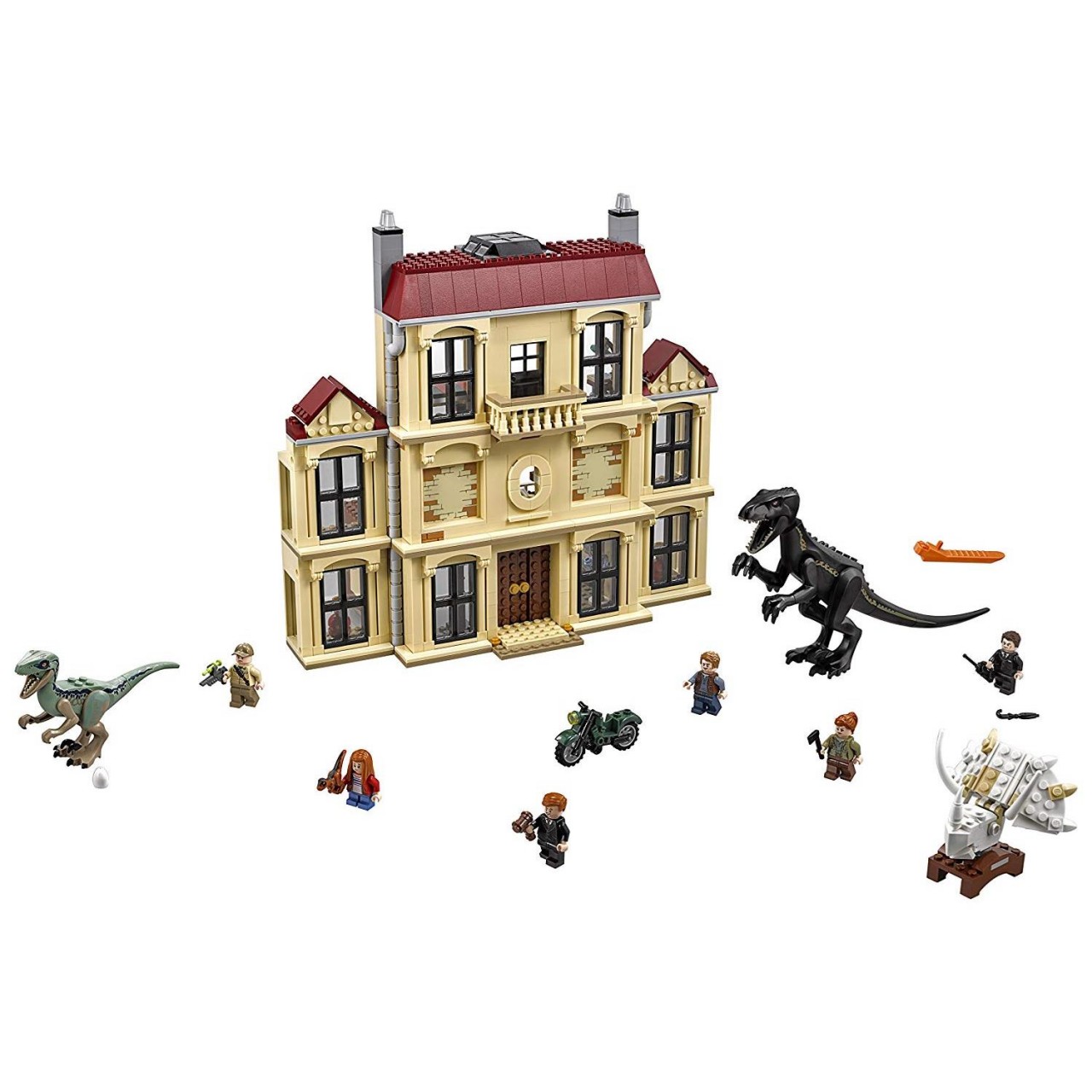 LEGO JURASSIC WORLD 75930 Indoraptor-Verwüstung des Lockwood Anwesens