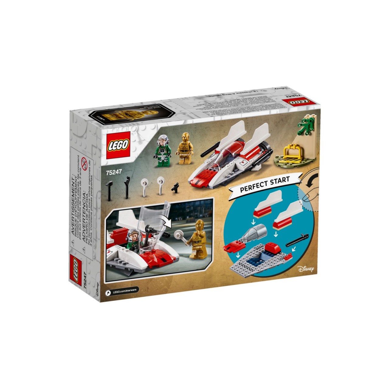 LEGO STAR WARS 75247 Rebel A-Wing Starfighter