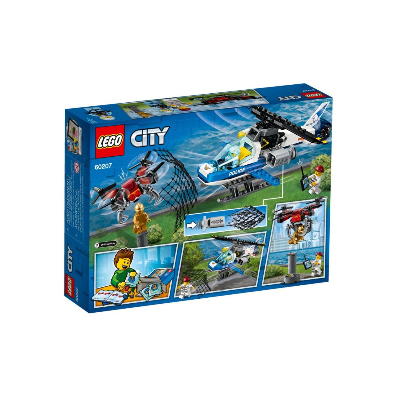 LEGO CITY 60207 Polizei Drohnenjagd
