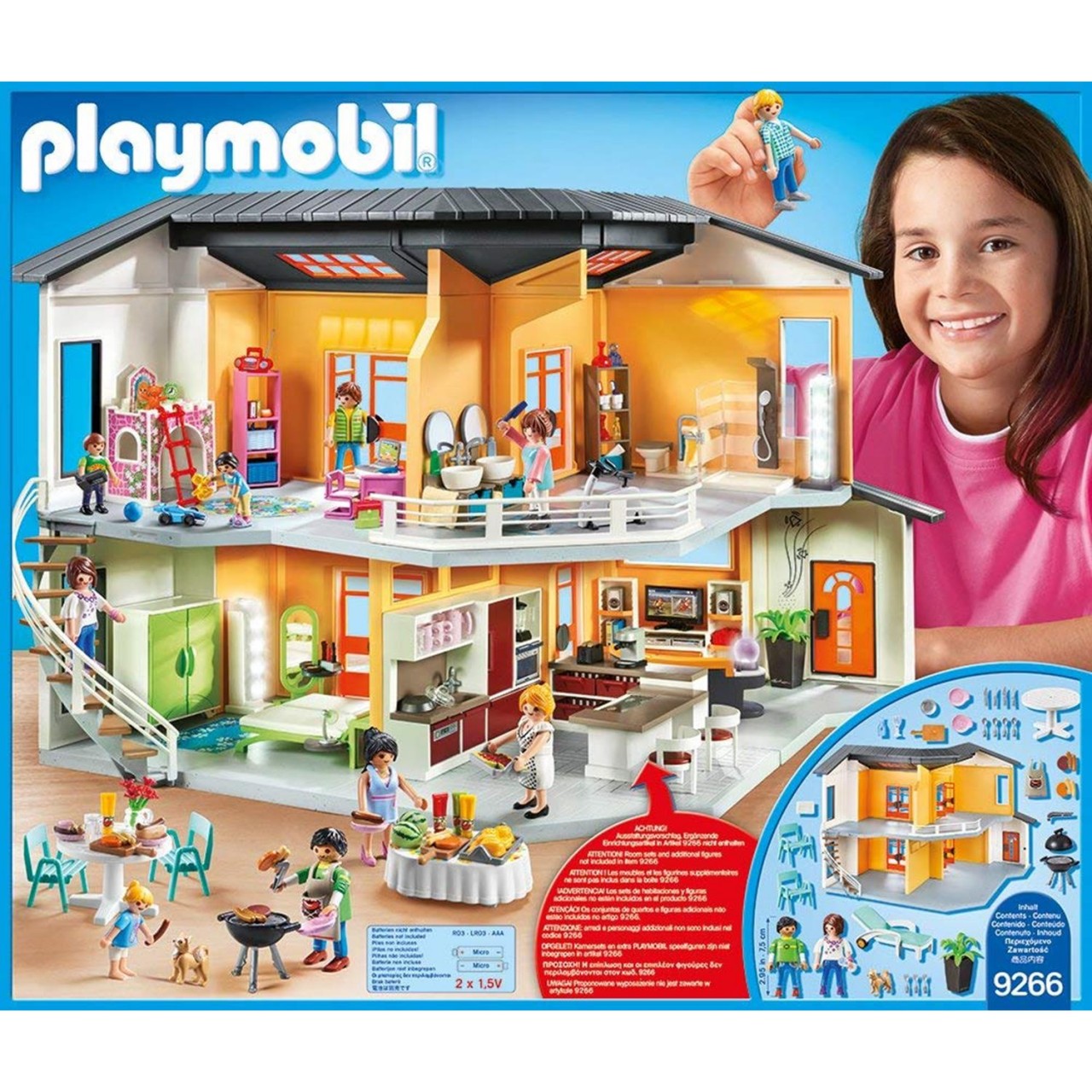 Playmobil 9266 Modernes Wohnhaus