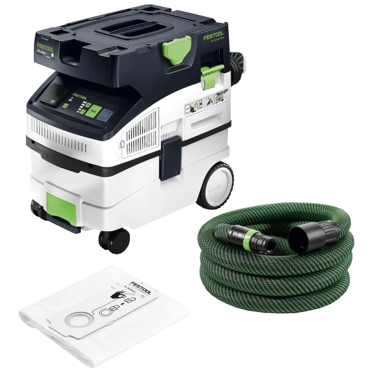 Festool 578309 CLEANTEC CTL MIDI I Absaugmobil Nass-Trockensauger