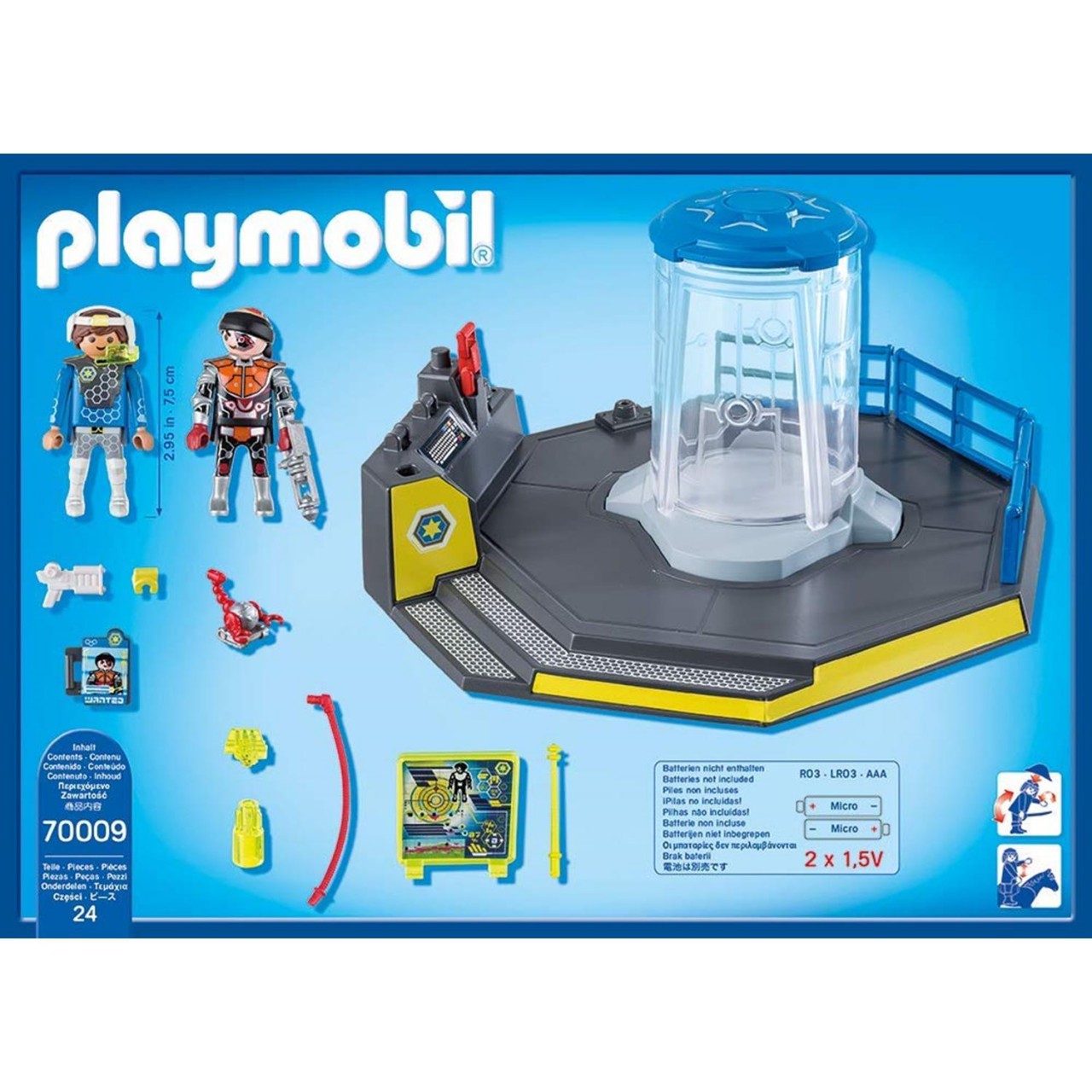 Playmobil 70009 SuperSet Galaxy Police Gefängnis