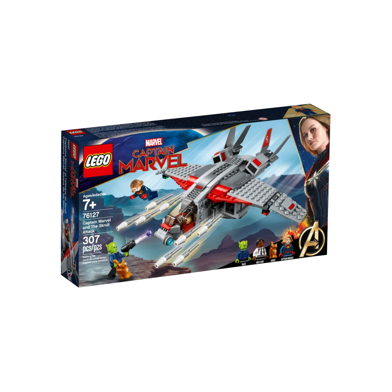 LEGO MARVEL SUPER HEROES 76127 Captain Marvel und die Skrull-Attacke