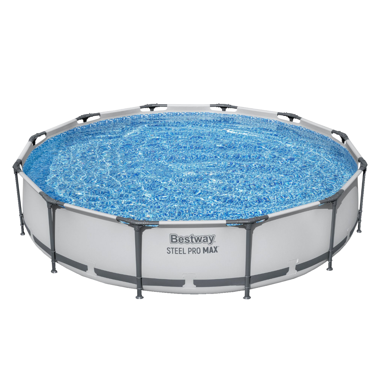 Bestway 56416 Pro Max Frame Pool Steel Pro Set Schwimmbad 366x76cm Pumpe 1.249 L/h