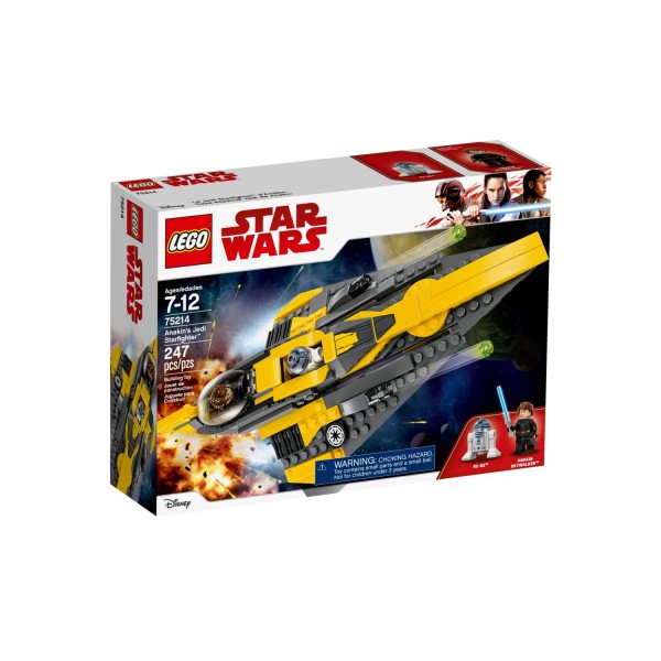 LEGO STAR WARS 75214 Anakins Jedi Starfighter