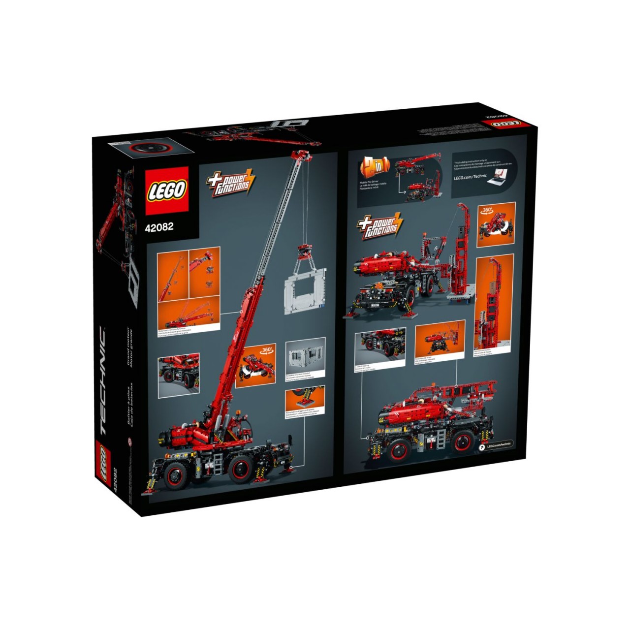 LEGO TECHNIC 42082 Geländegängiger Kranwagen