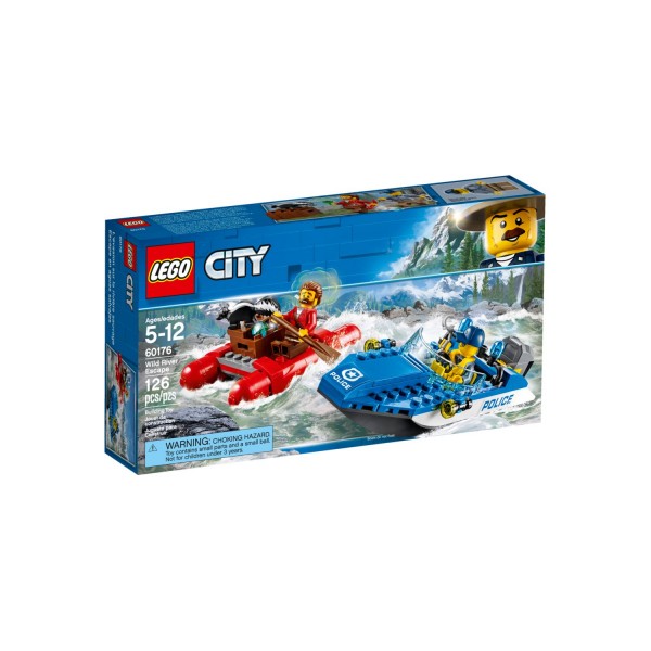 LEGO CITY 60176 Gebirgspolizei Flucht durch die Stromschnellen
