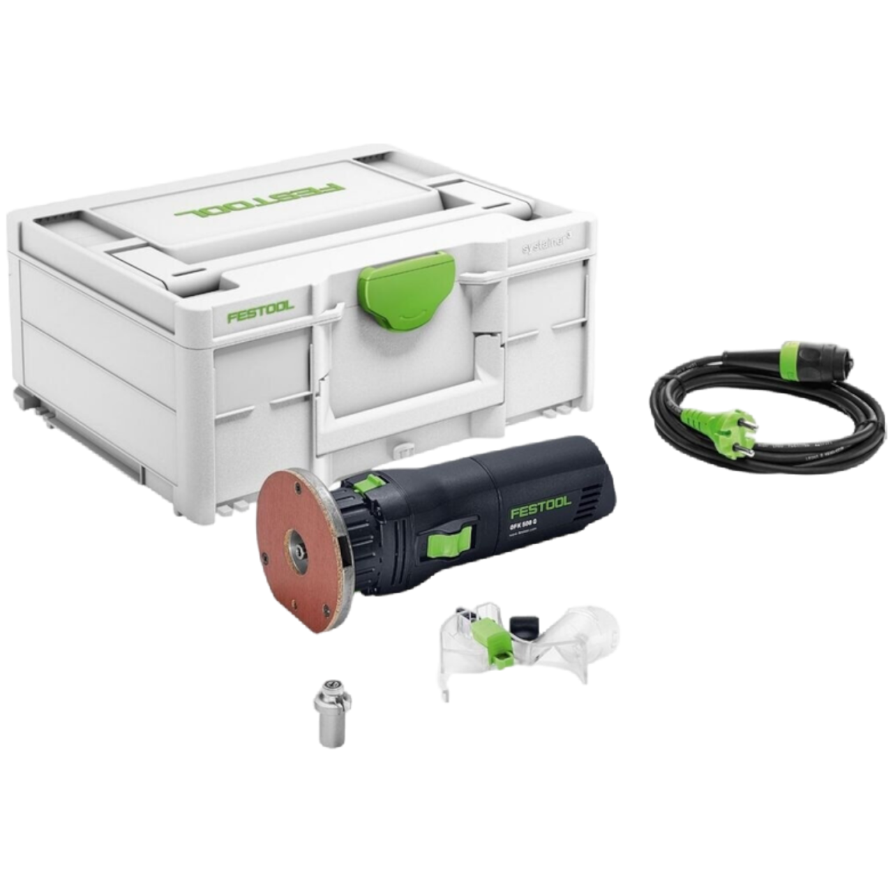 Festool 578716 Kantenfräse OFK 500 Q-Plus mit R3 Fräser