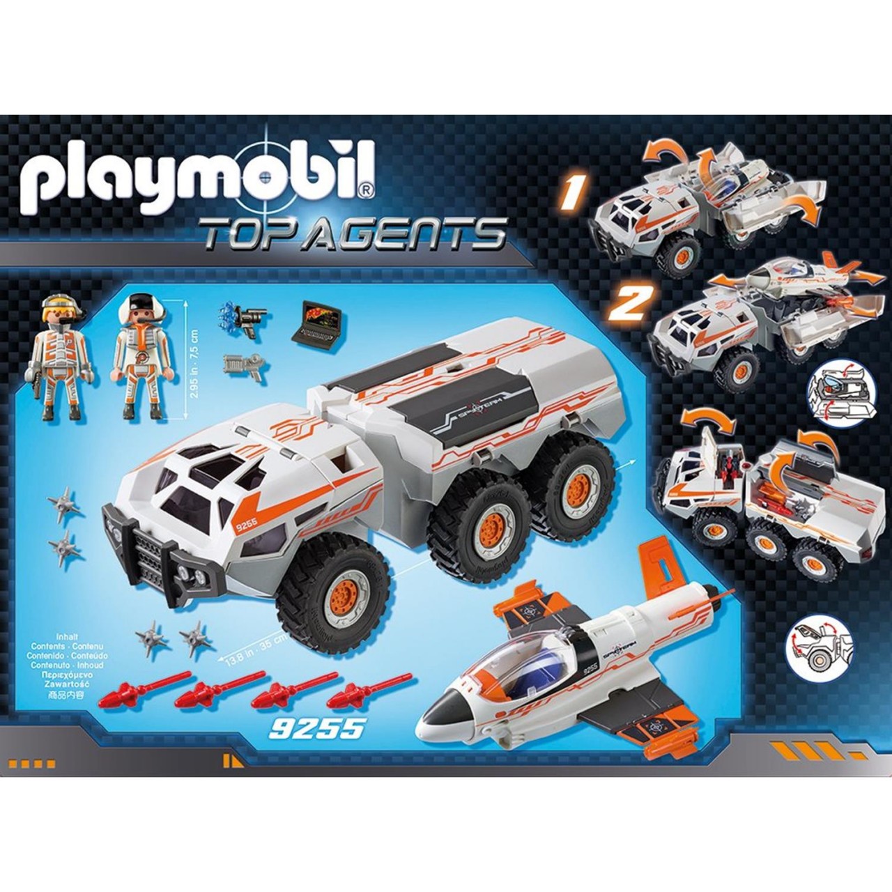 Playmobil 9255 Spy Team Battle Truck