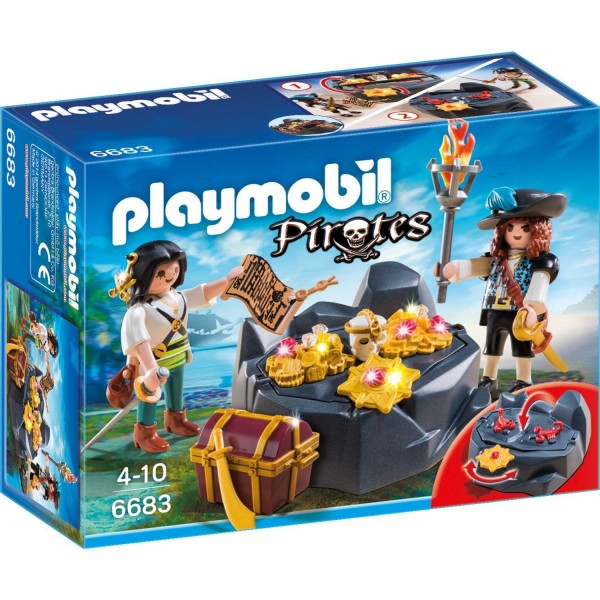 Playmobil 6683 Piraten-Schatzversteck